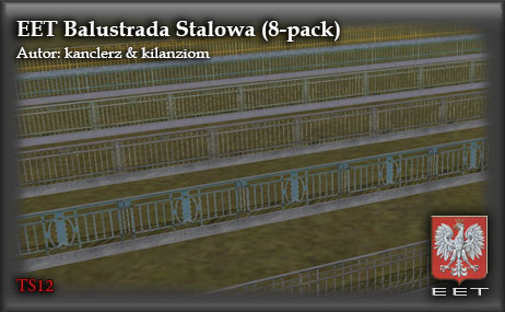 Balustrada Stalowa (8-pack)